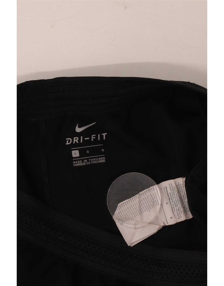 Short de sport Nike Dri Fit pour hommes, grand, noir, polyester