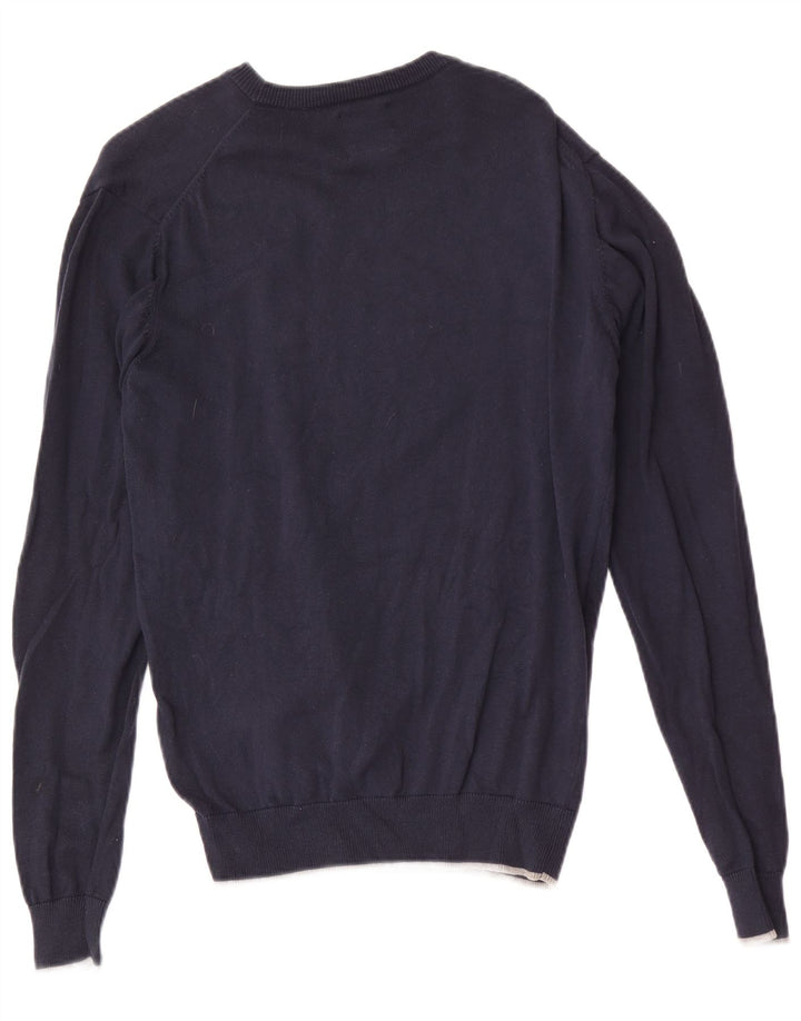 Gianmarco Venturi Pull col rond homme bleu marine moyen