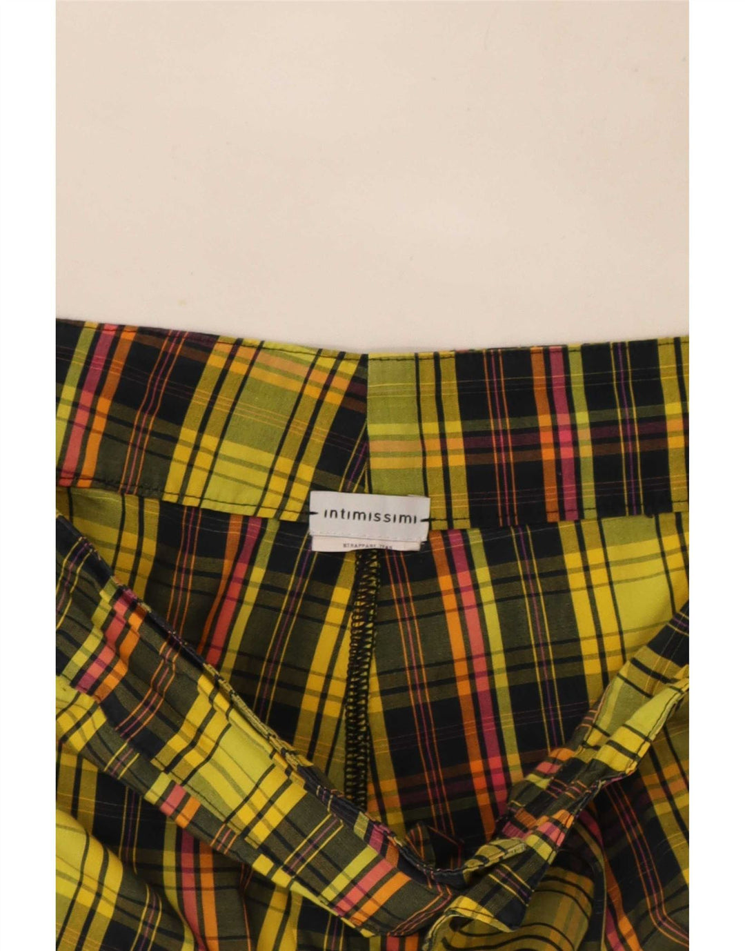 Intimissimi Short Chino Homme W34 Grand Carreau Multicolore