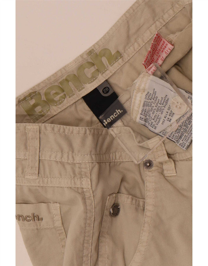 Bench Short Chino Homme W28 Petit Coton Beige
