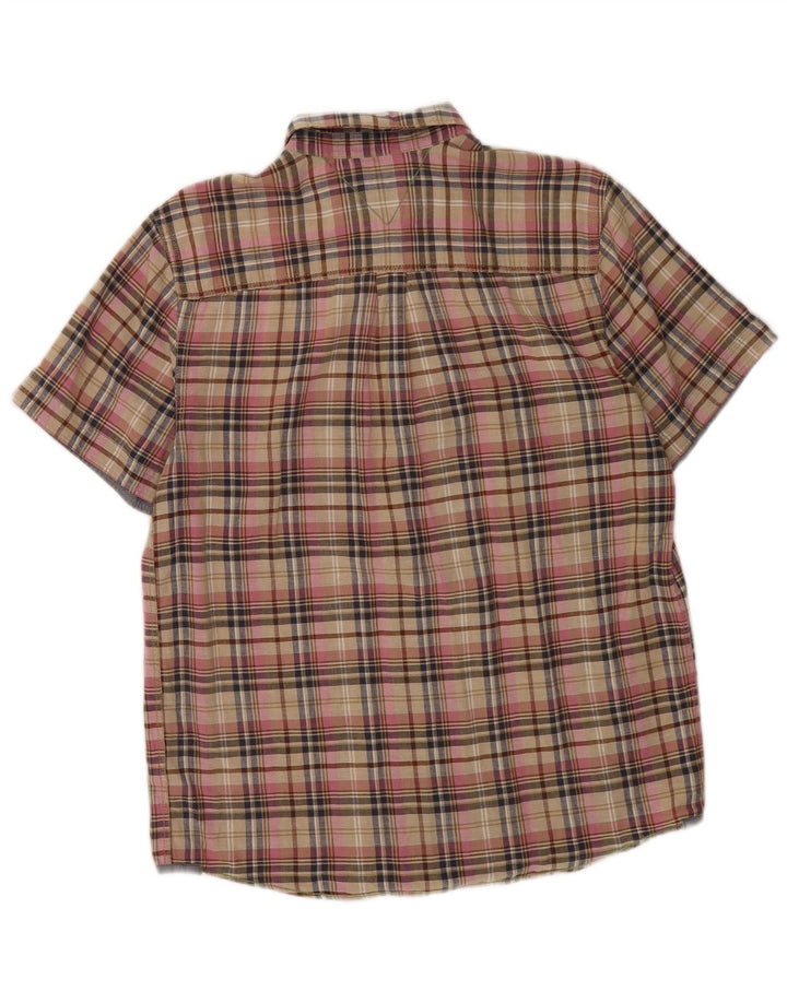 Chemise White Stuff Coupe Classique à Manches Courtes Homme Petit Carreau Multicolore