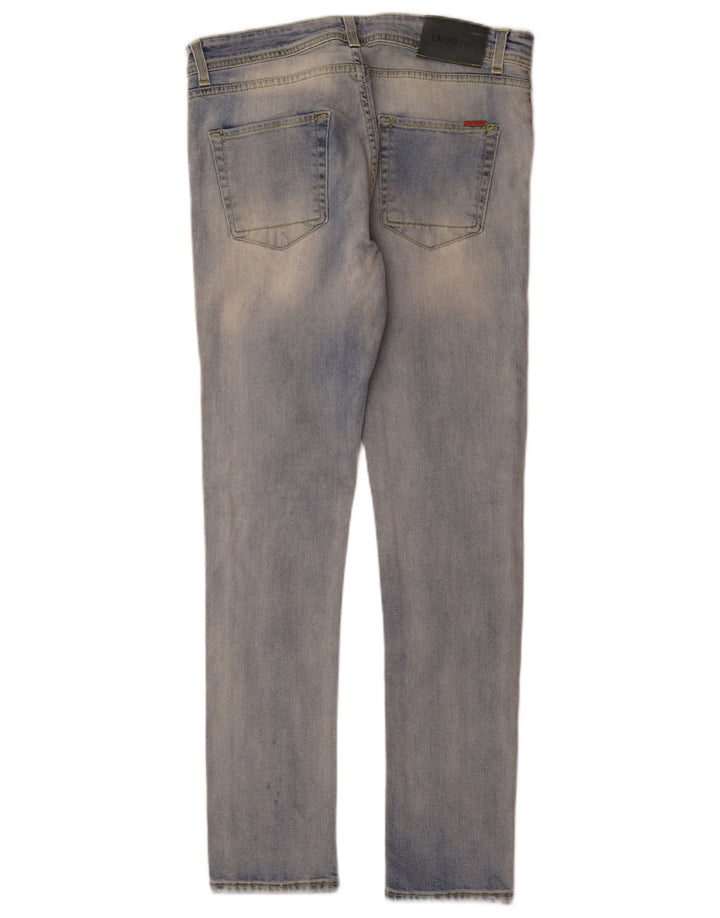 Liu Jo Jean Slim W32 L32 Bleu Coton Homme