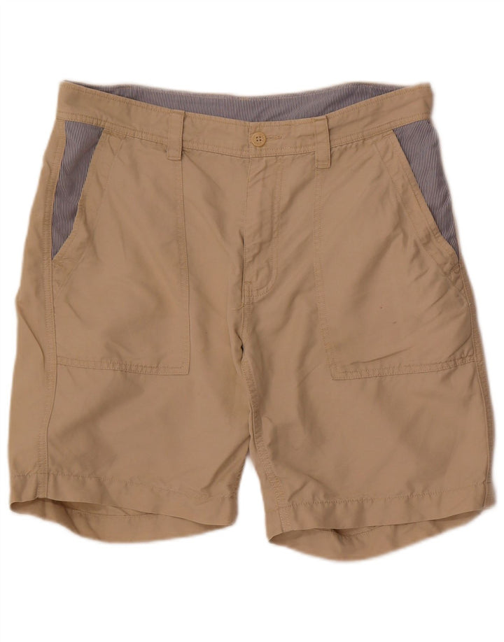 Gant Short Cargo W33 Homme Beige Moyen Colorblock Lin