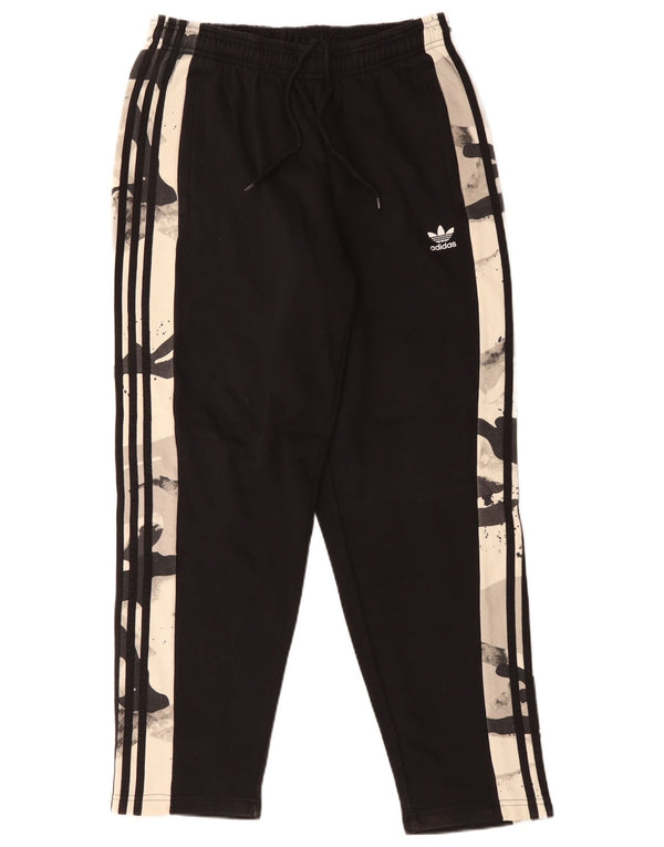 Adidas Pantalon de survêtement pour homme Large Noir Camouflage Coton Sports