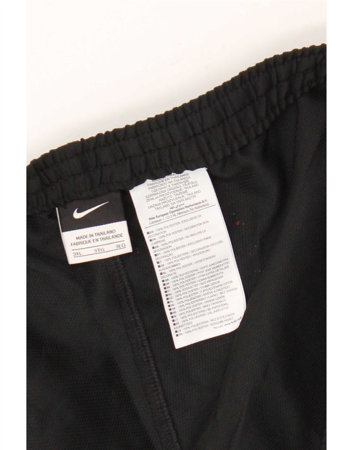 Nike Short de sport pour homme 3XL Noir Polyester