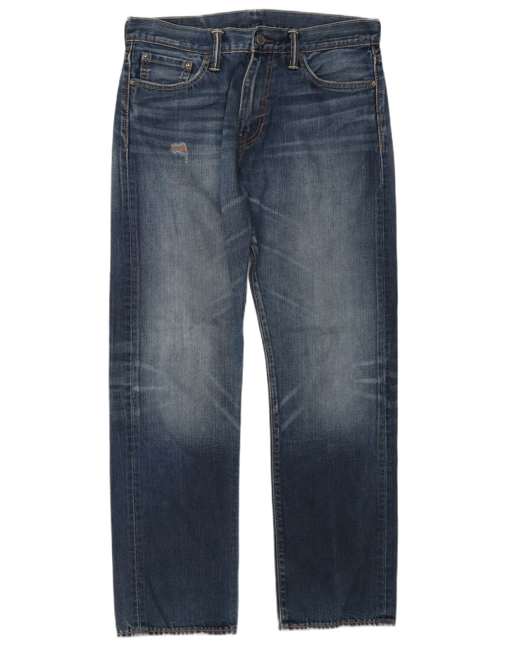 Levi's Jean Droit 504 Homme Bleu W32 L32 Coton
