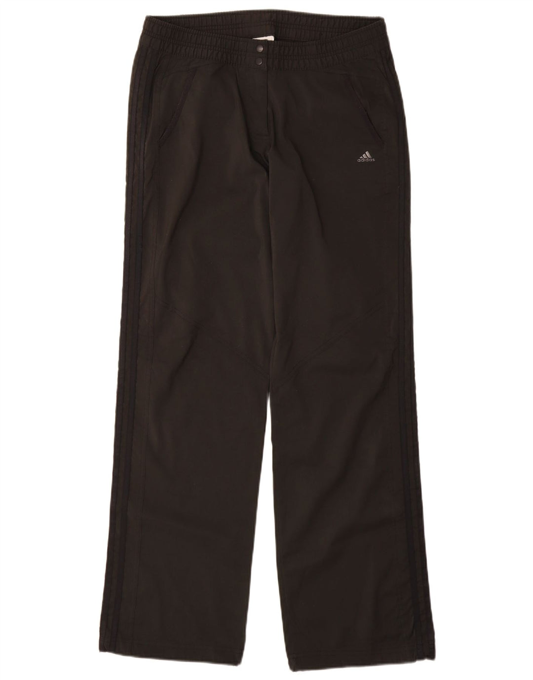 Adidas Pantalon de survêtement Climalite pour femme UK 12 Medium Noir Polyester