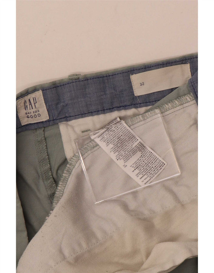 Gap Short Chino Homme W32 Coton Vert Moyen