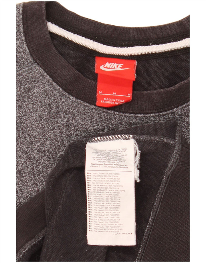 Nike Sweat-shirt en coton gris moyen pour homme