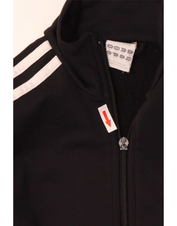 Adidas Survêtement complet pour femme UK 10 Petit Noir Polyester