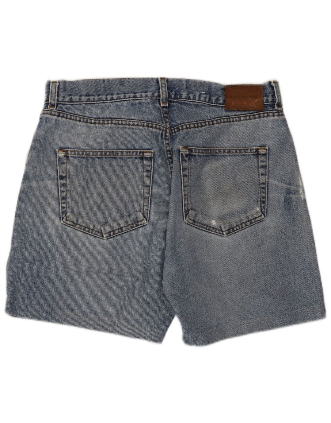 Calvin Klein Short en jean W32 pour homme en coton bleu moyen