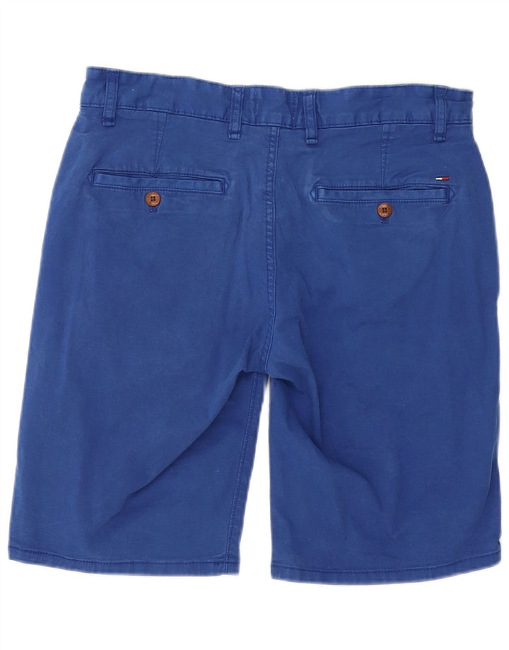 Tommy Hilfiger Short Chino Homme W31 Bleu Moyen Coton