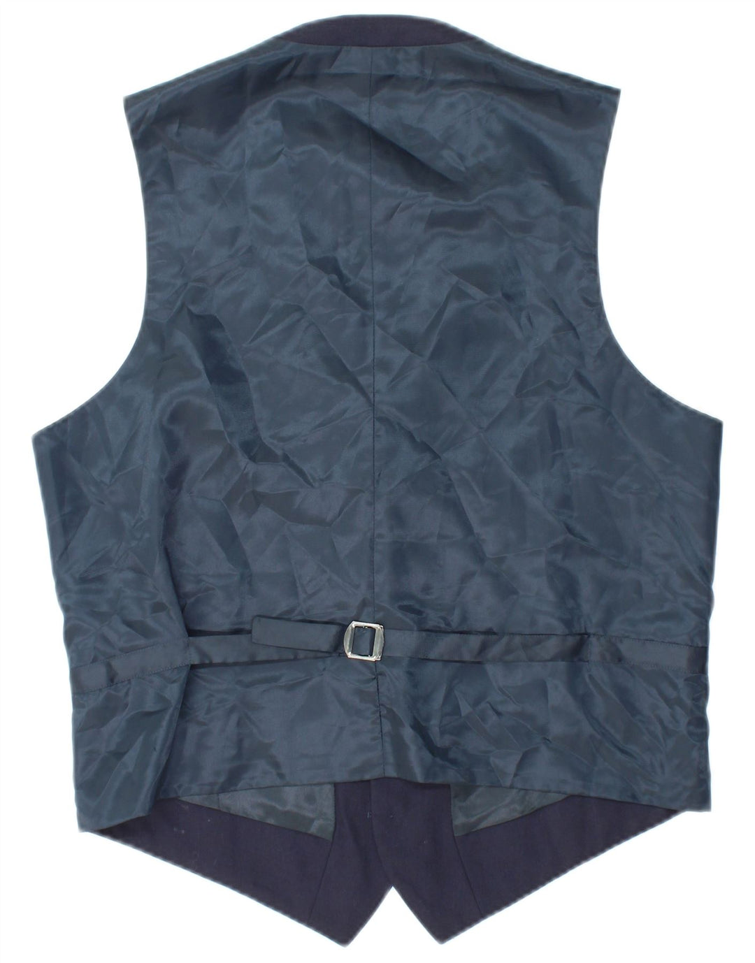 JAEGER Gilet Homme UK 40 Laine Bleu Marine Moyenne