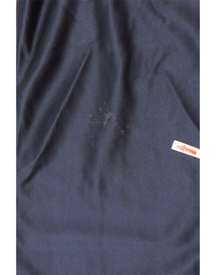 NIKE Débardeur Homme UK 39/41 Bleu Marine Moyen Colorblock Polyester