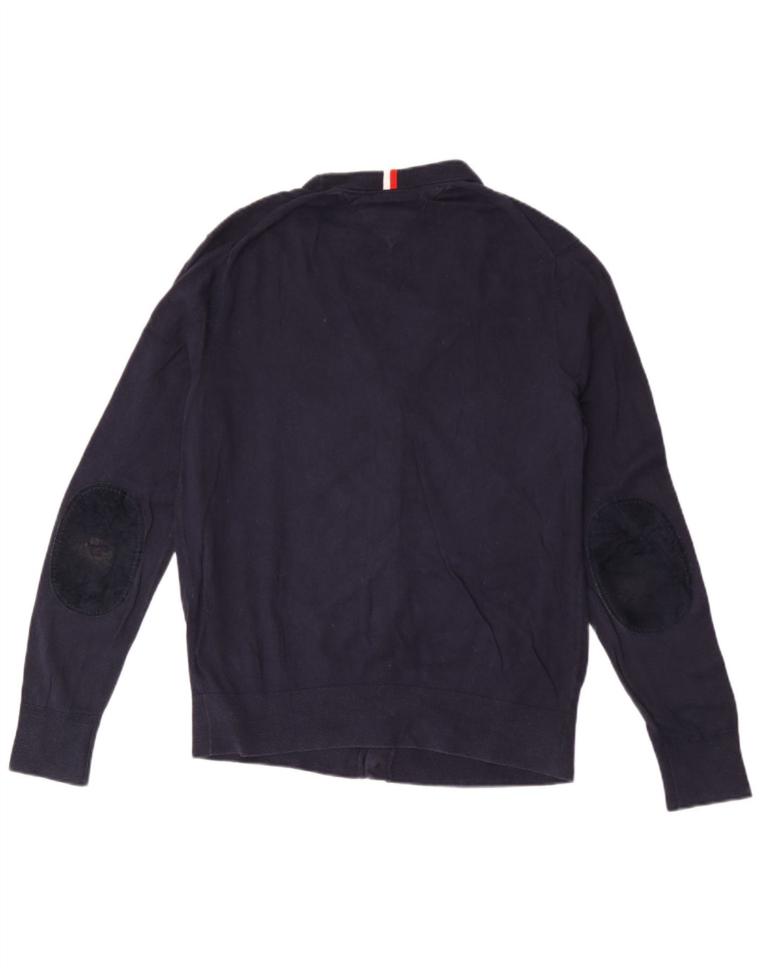 Tommy Hilfiger Cardigan pour homme en coton bleu marine Taille L
