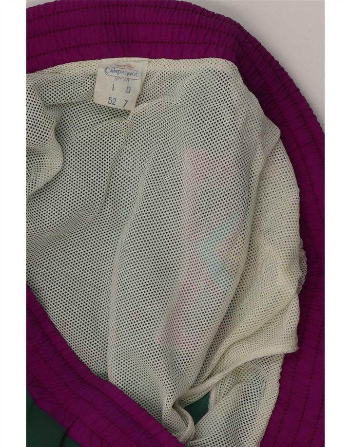 Campagnolo Short De Bain IT 52 Large Vert Patchwork Polyamide Homme