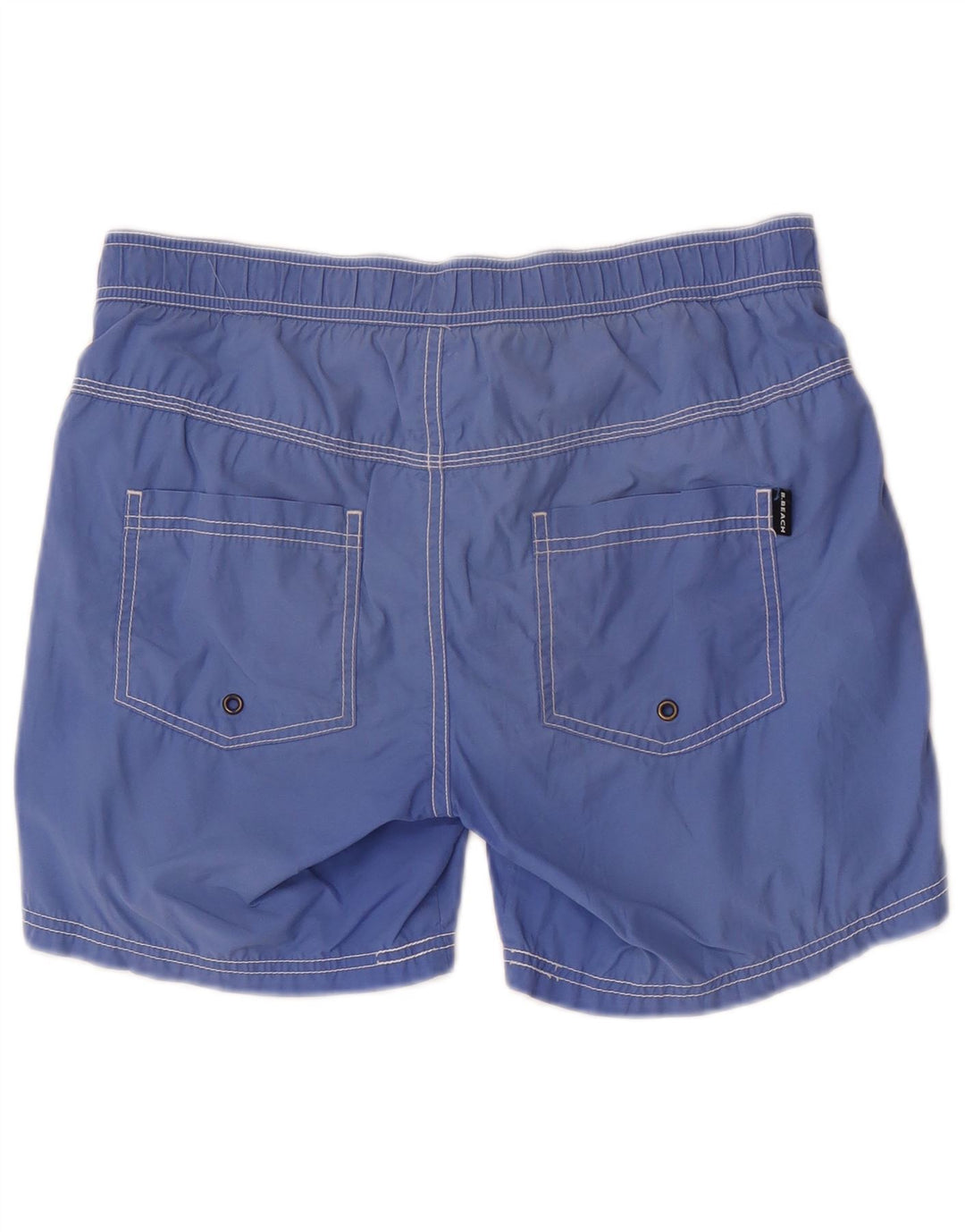 Benetton Short De Bain Homme Petit Bleu Coton