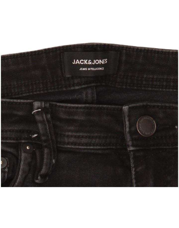 Jack & Jones Jean Slim GLENN W33 L32 Homme Noir Coton