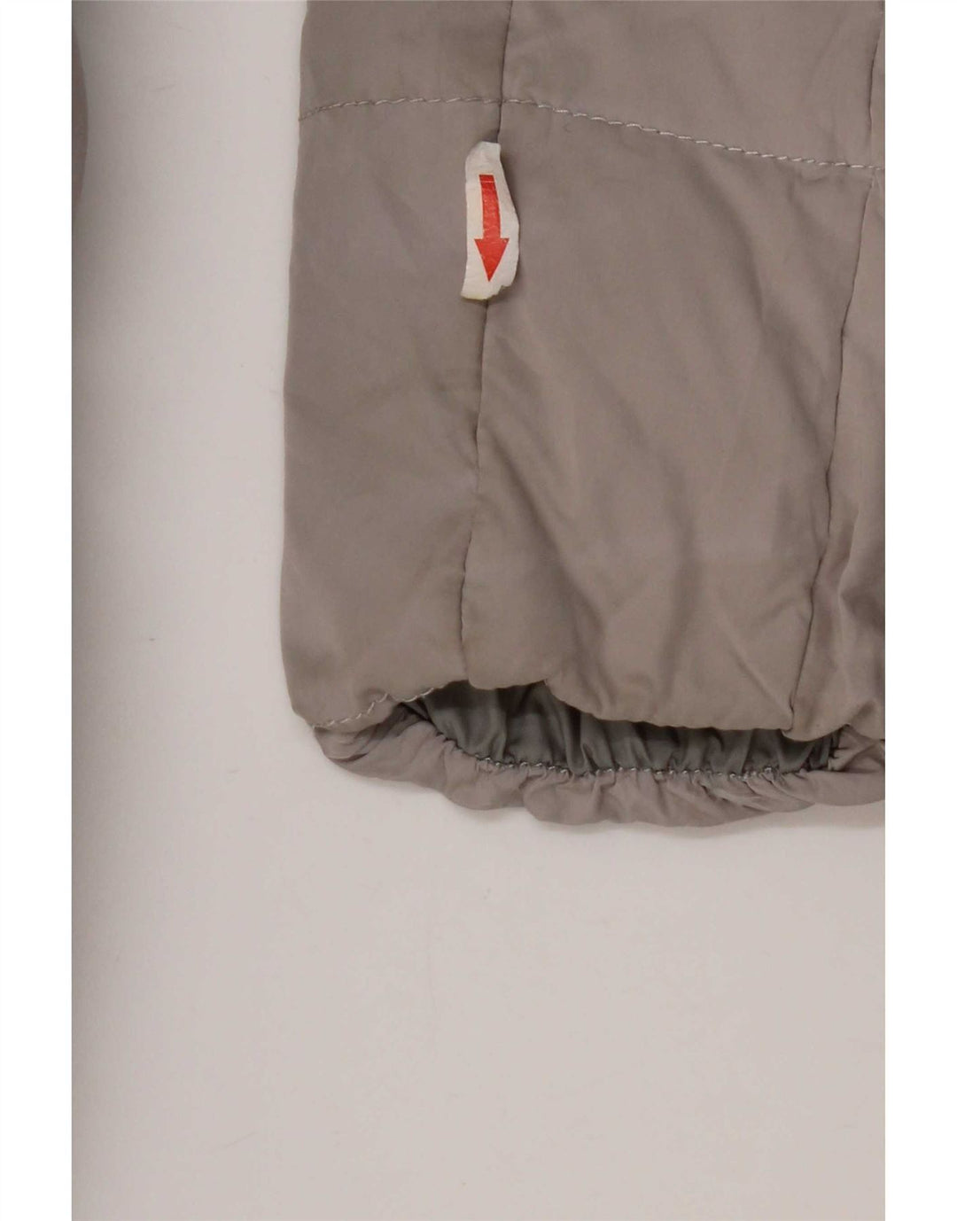 Napapijri Veste matelassée à capuche pour femme UK 10 Small Gris Polyester