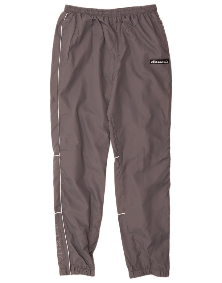 Ellesse Pantalon de survêtement graphique pour garçon 13-14 ans Gris Polyester