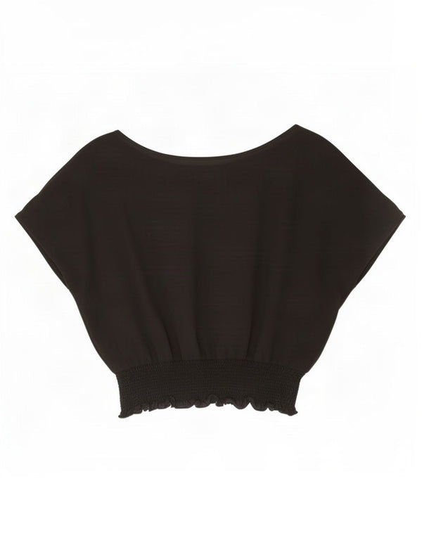 Zara Chemisier surdimensionné pour femme UK 18 XL Noir