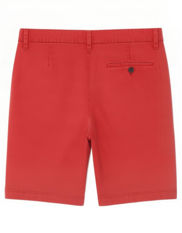 Marks & Spencer Short Chino Homme Medium W32 Rouge