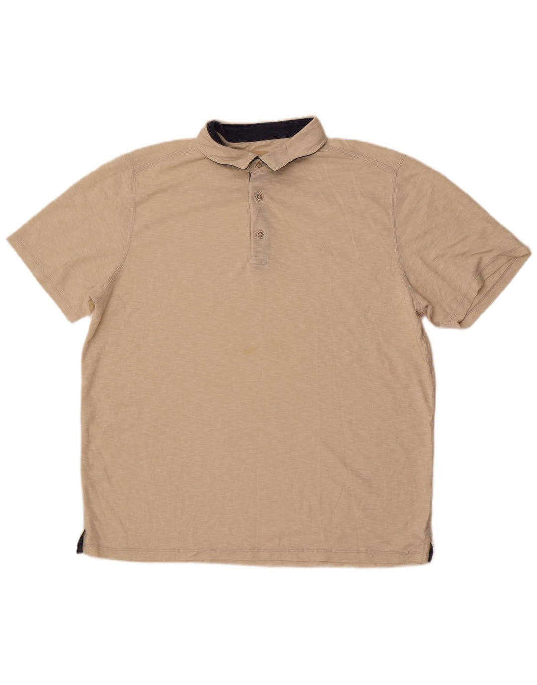 Tommy Bahama Polo Homme XL Blanc Cassé Modal