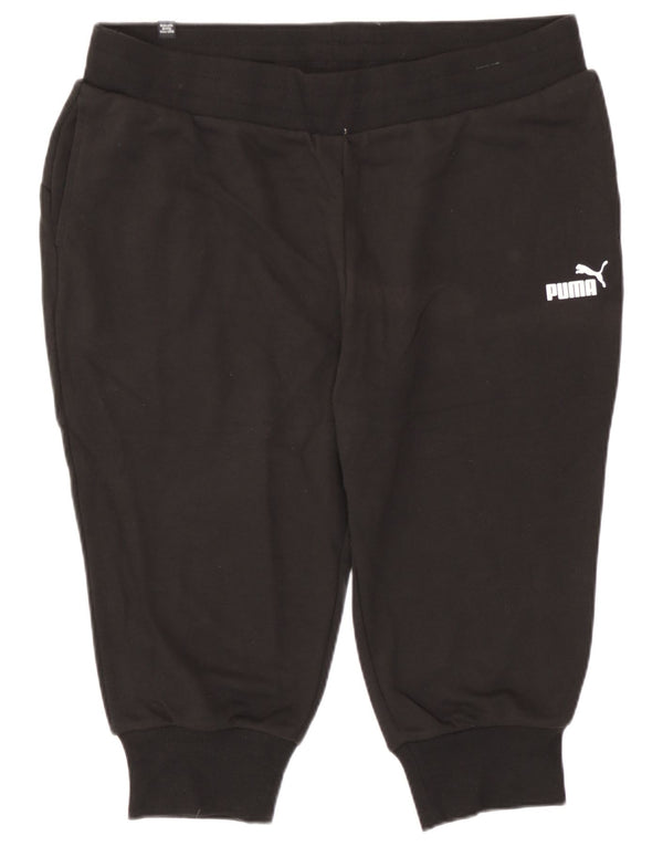 Puma Short de sport pour femme UK 18 XL Noir Coton