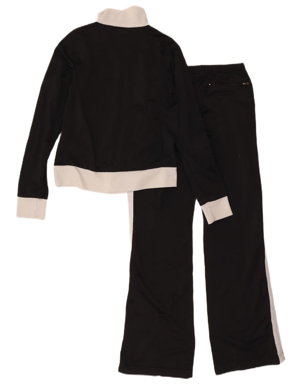 Nike Survêtement complet pour femme UK 8/10 Petit Noir Colorblock Polyester