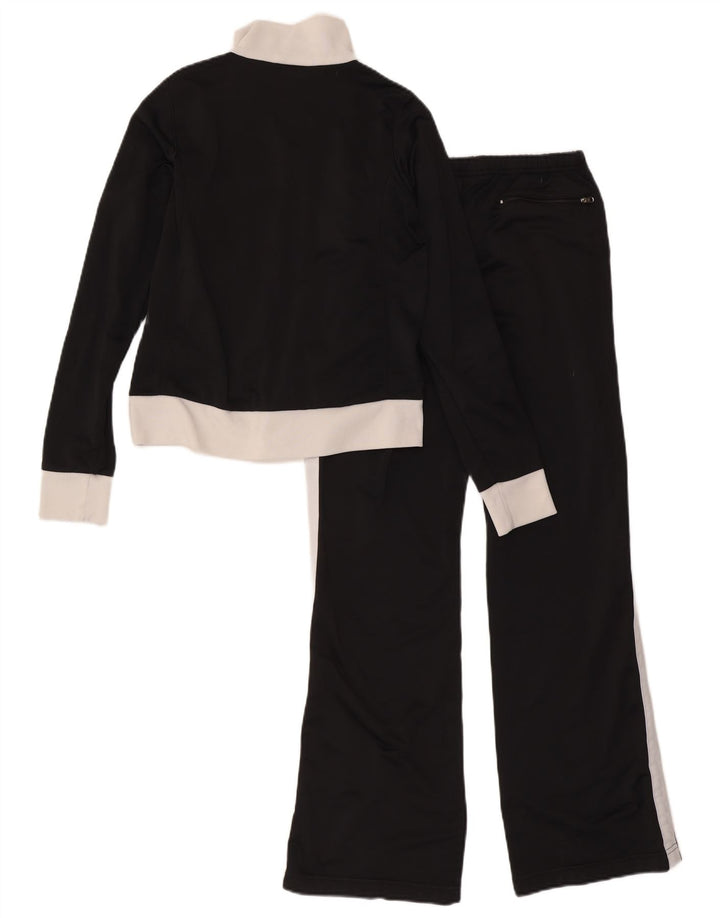 Nike Survêtement complet pour femme UK 8/10 Petit Noir Colorblock Polyester