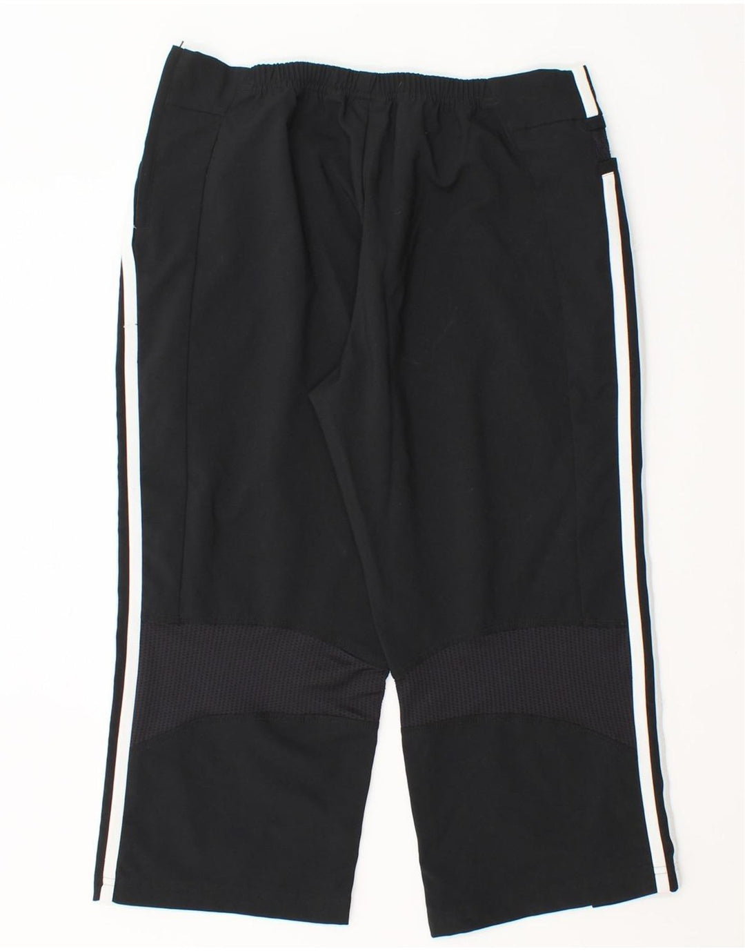 Adidas Pantalon de survêtement Capri pour femme UK 12 Medium Noir Polyester