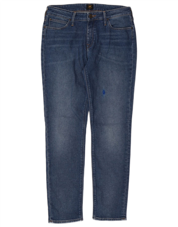 Lee Femme Elly Slim Jeans W31 L28 Bleu Coton Classique