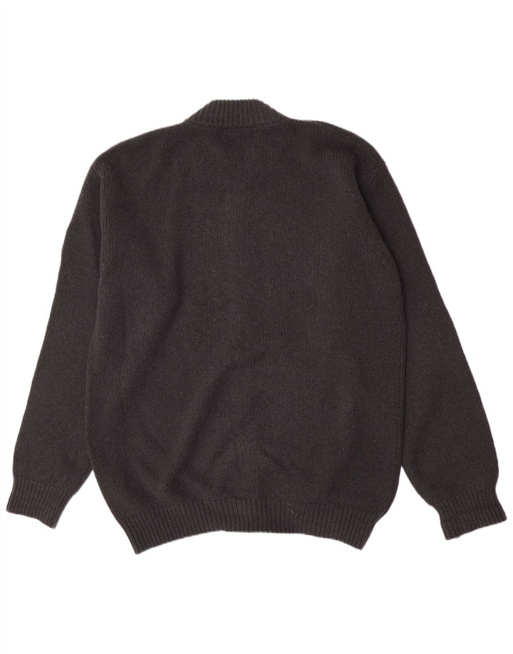 Murphy & Nye Cardigan Pull XL Gris Laine Homme