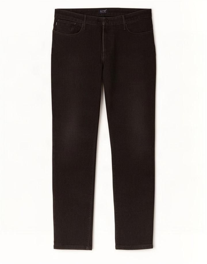 Armani Jeans Slim Homme W36 L30 Coton Noir