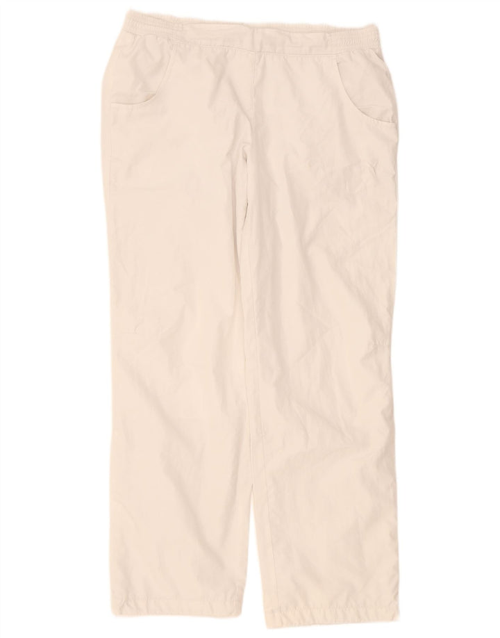 Puma Pantalon de survêtement pour femme UK 16 Large Blanc Polyester