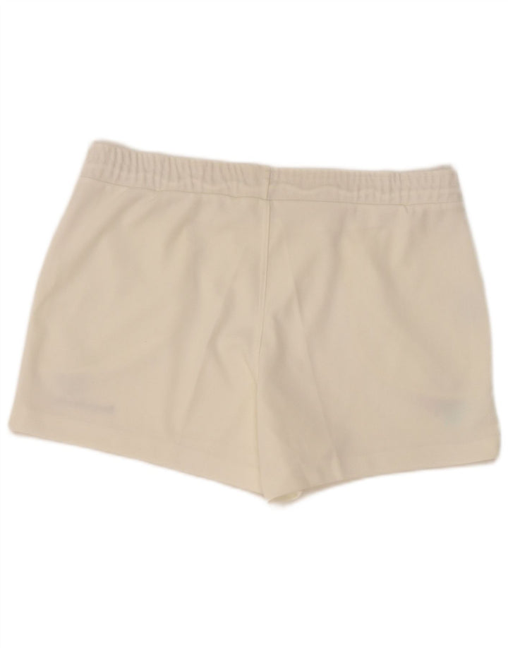 Sergio Tacchini Short de sport pour homme IT 54 XL Blanc Polyester