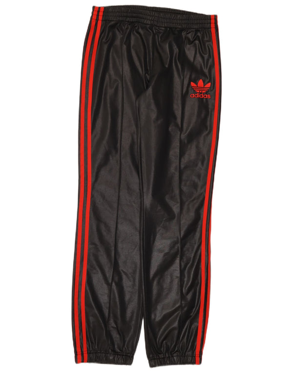 Adidas Pantalon de survêtement pour femme Joggers UK 10 Petit Noir Polyester