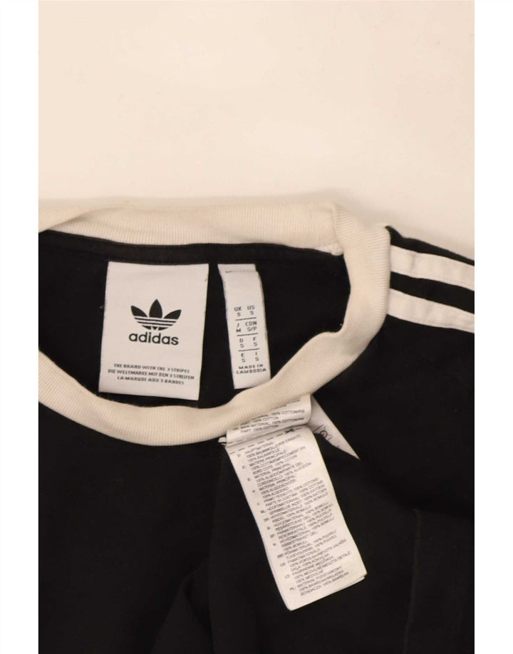 Adidas T-Shirt Homme Haut Petit Coton Noir