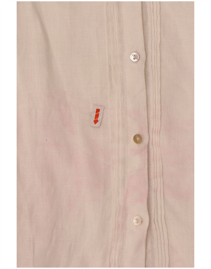 Zara Chemisier Femme UK 18 XL Blanc