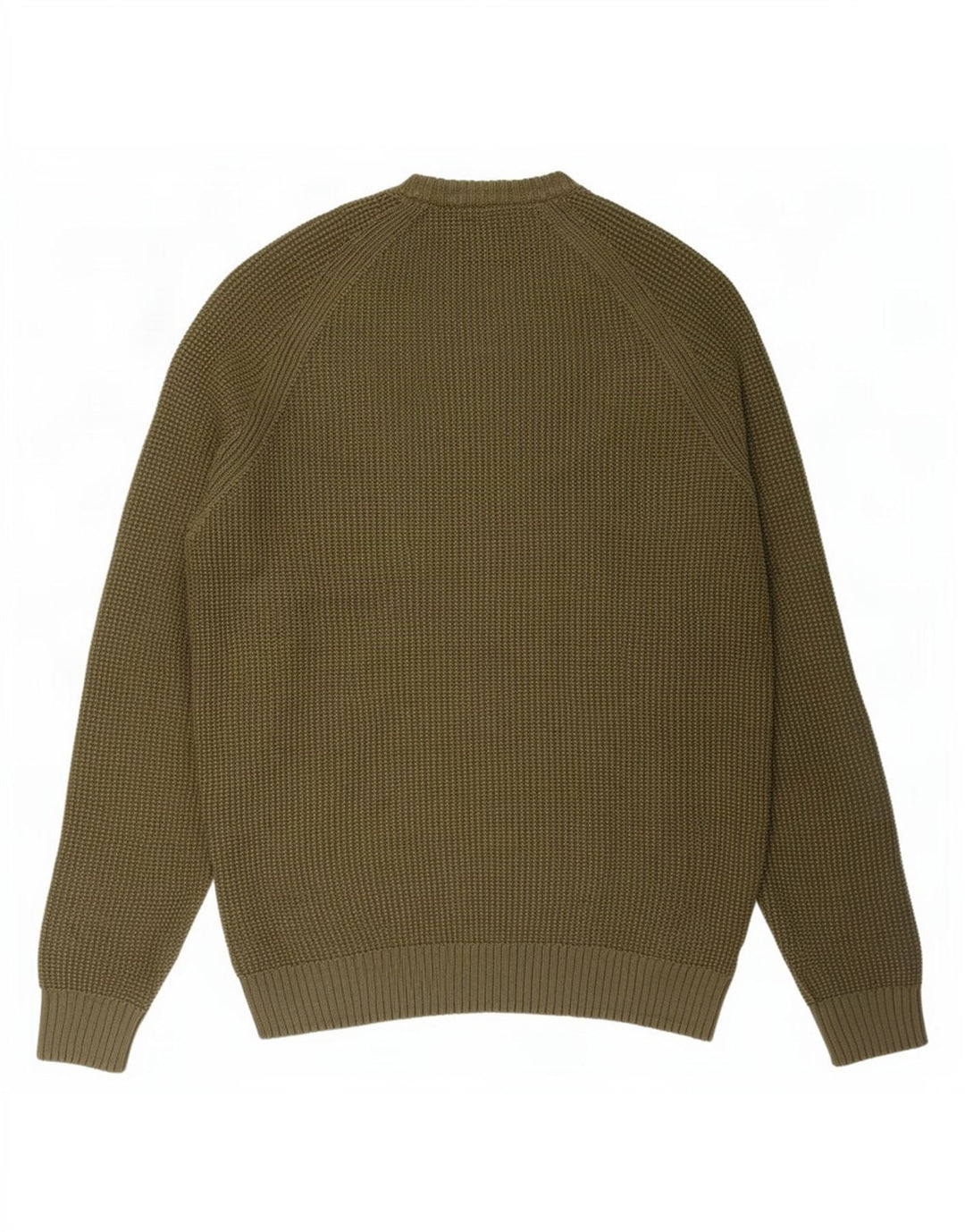 Zara Pull ras du cou pour homme, grand Kaki