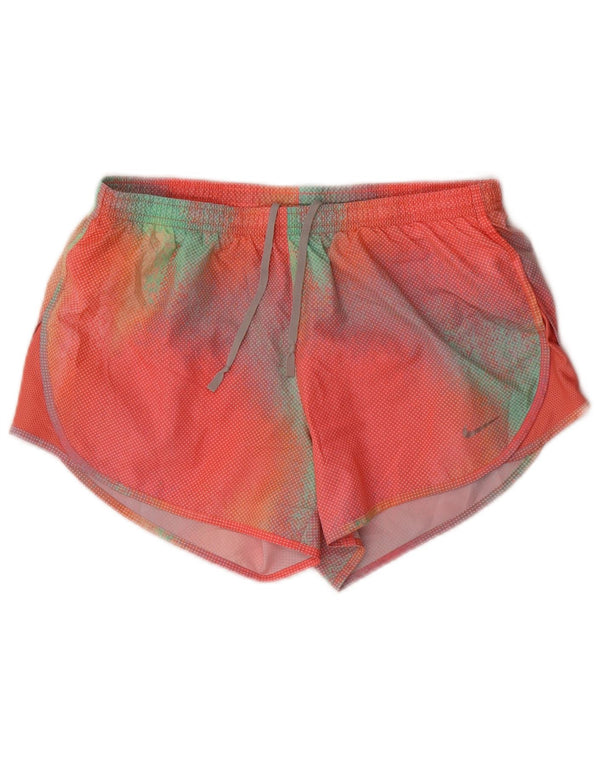 Nike Short de sport Dri Fit pour femme UK 10 Small Multicolore Tie Dye