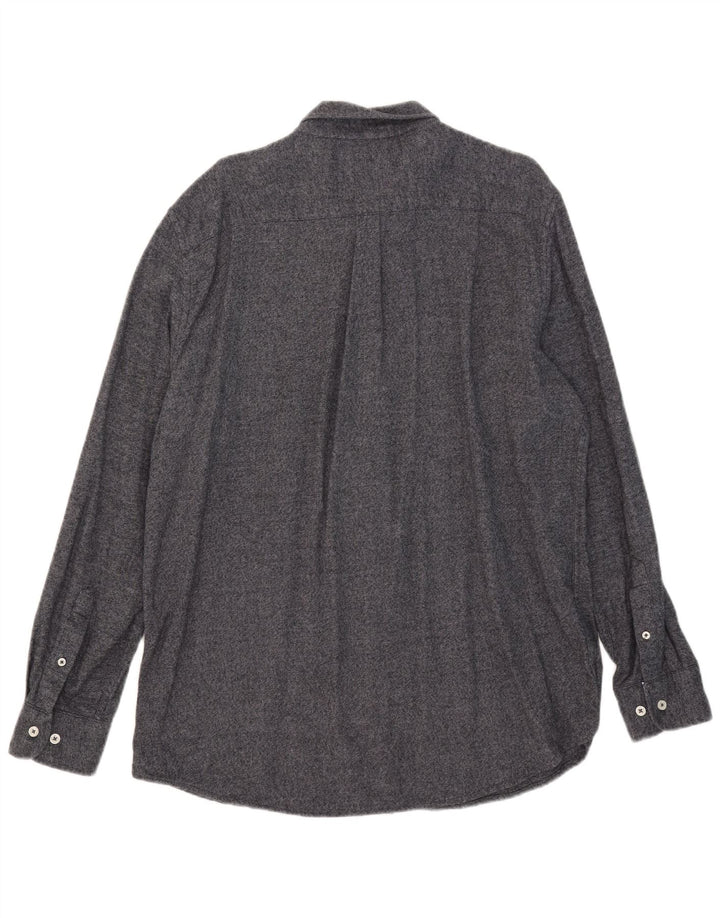 Crew Clothing Chemise Homme 2XL Gris Coton