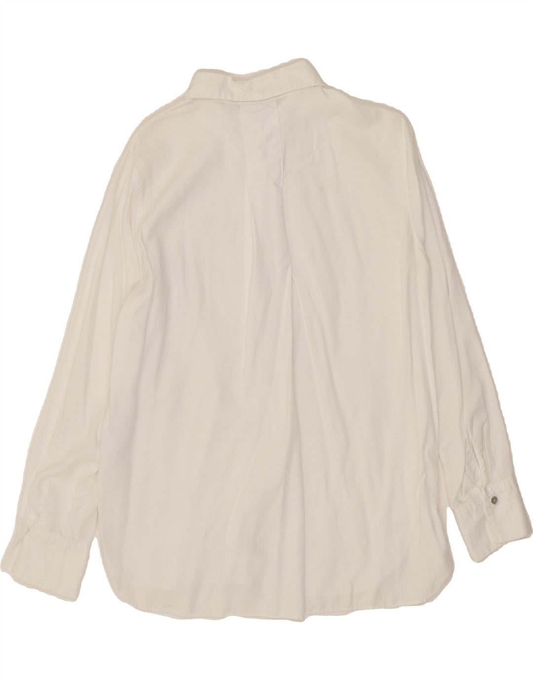 MASSIMO DUTTI Chemise Femme EU 38 Petit Lyocell Blanc