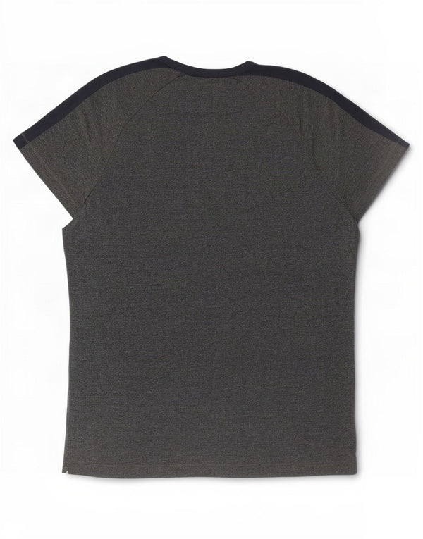 French Connection T-Shirt Homme XL Gris Colorblock Coton
