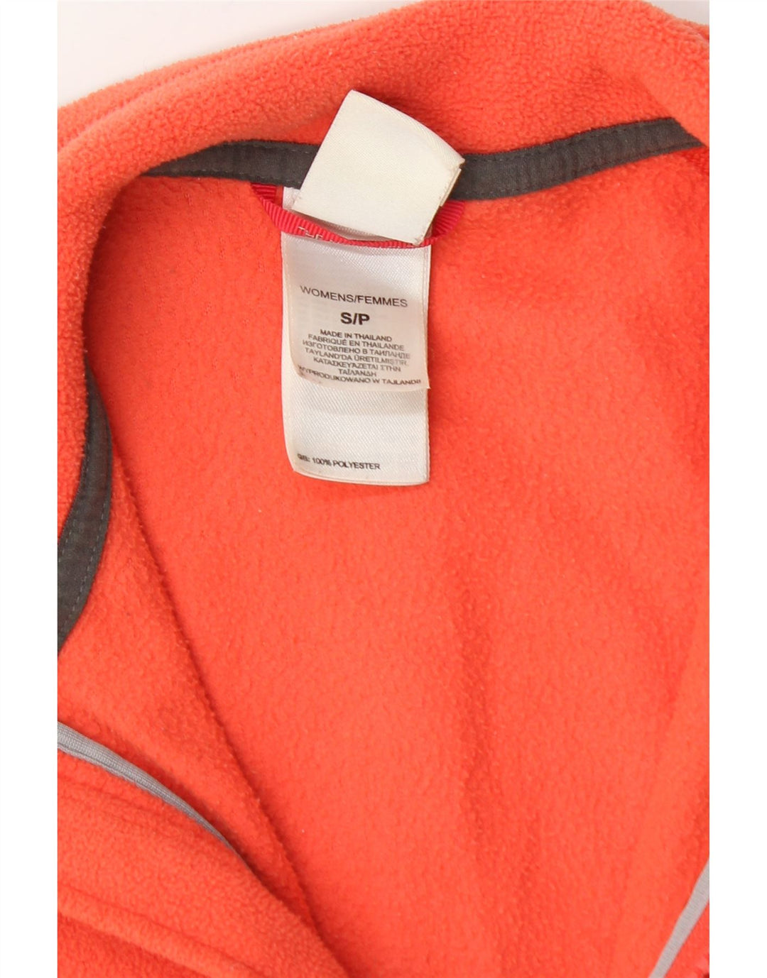 The North Face Veste polaire Liner pour femme UK 10 Small Orange Polyester