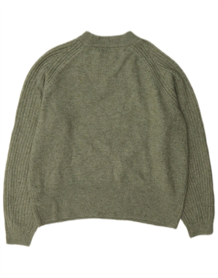Marks & Spencer Pull ras du cou pour femme UK 14 Vert moyen
