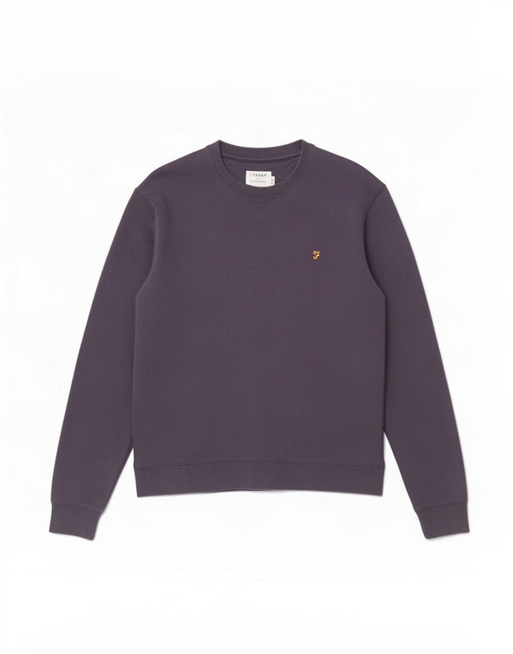 Farah Sweat-Shirt Homme Bleu Marine Moyen Coton