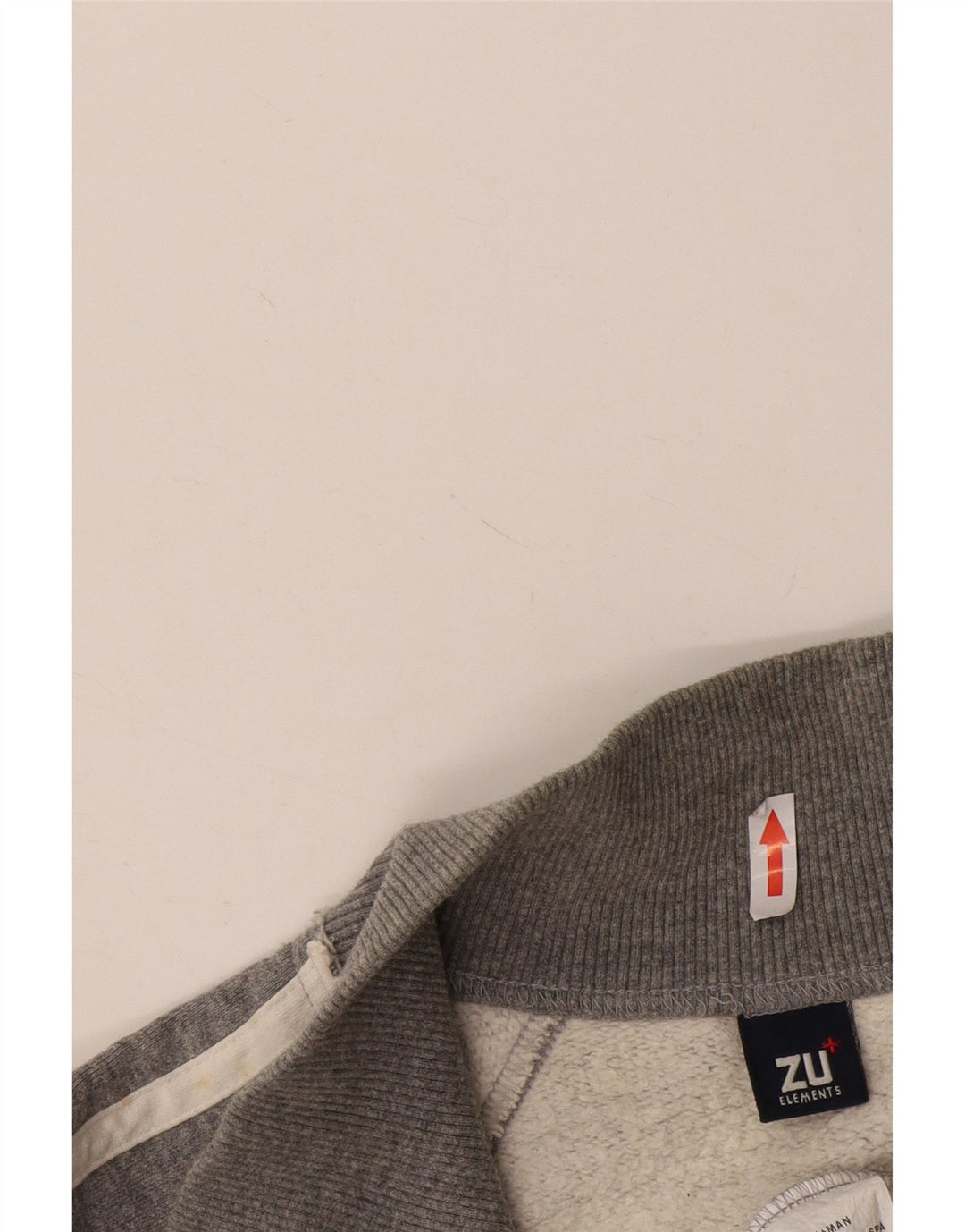 Zu Elements Veste de survêtement graphique pour homme 2XL Gris Coton Sports