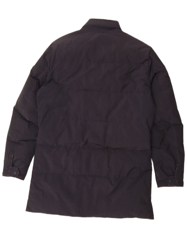 Woolrich Manteau rembourré pour homme UK 38 Bleu marine moyen