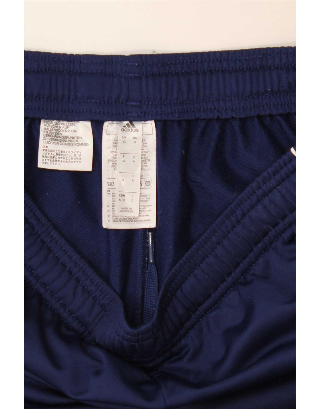 Adidas Pantalon de survêtement pour homme Bleu marine moyen Polyester